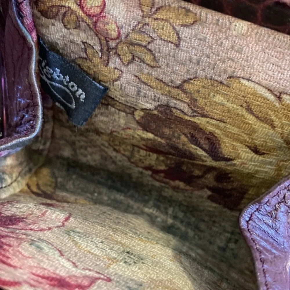 Brighton deep chocolate brown coin purse